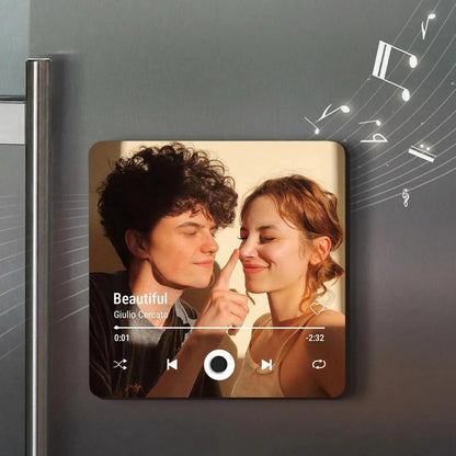 Acrylic Personalized Fridge Magnet Music Album Cover