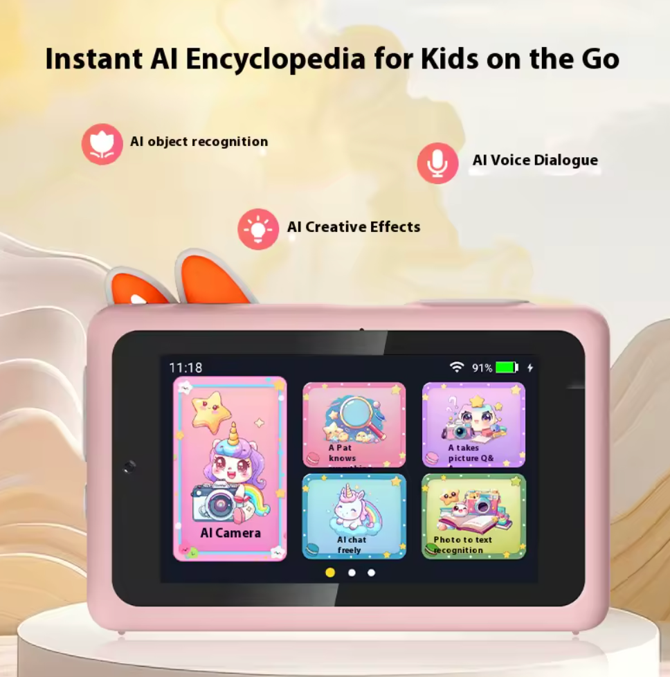 Children's Instant Camera With AI