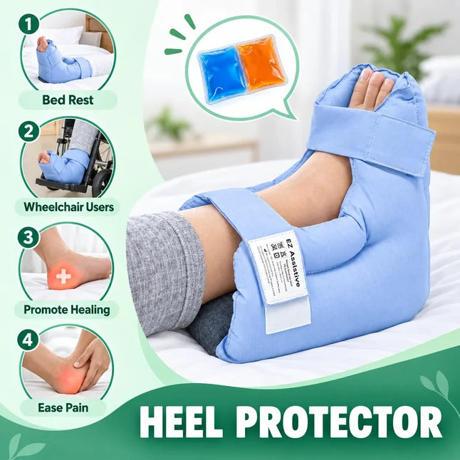Heel Protector & Foot Elevation Support Pillow