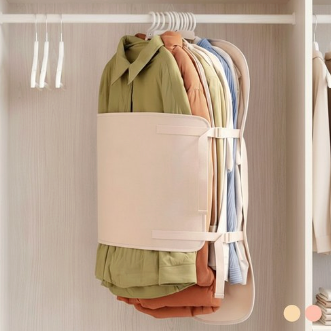 Hanging Wardrobe Space Saver Organizer