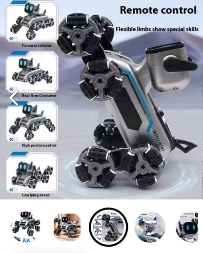 8-Wheel Stunt Robot Dog Car