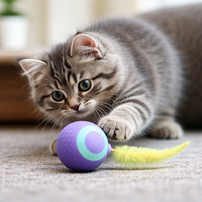 Smart Rechargeable Interactive Pet Ball