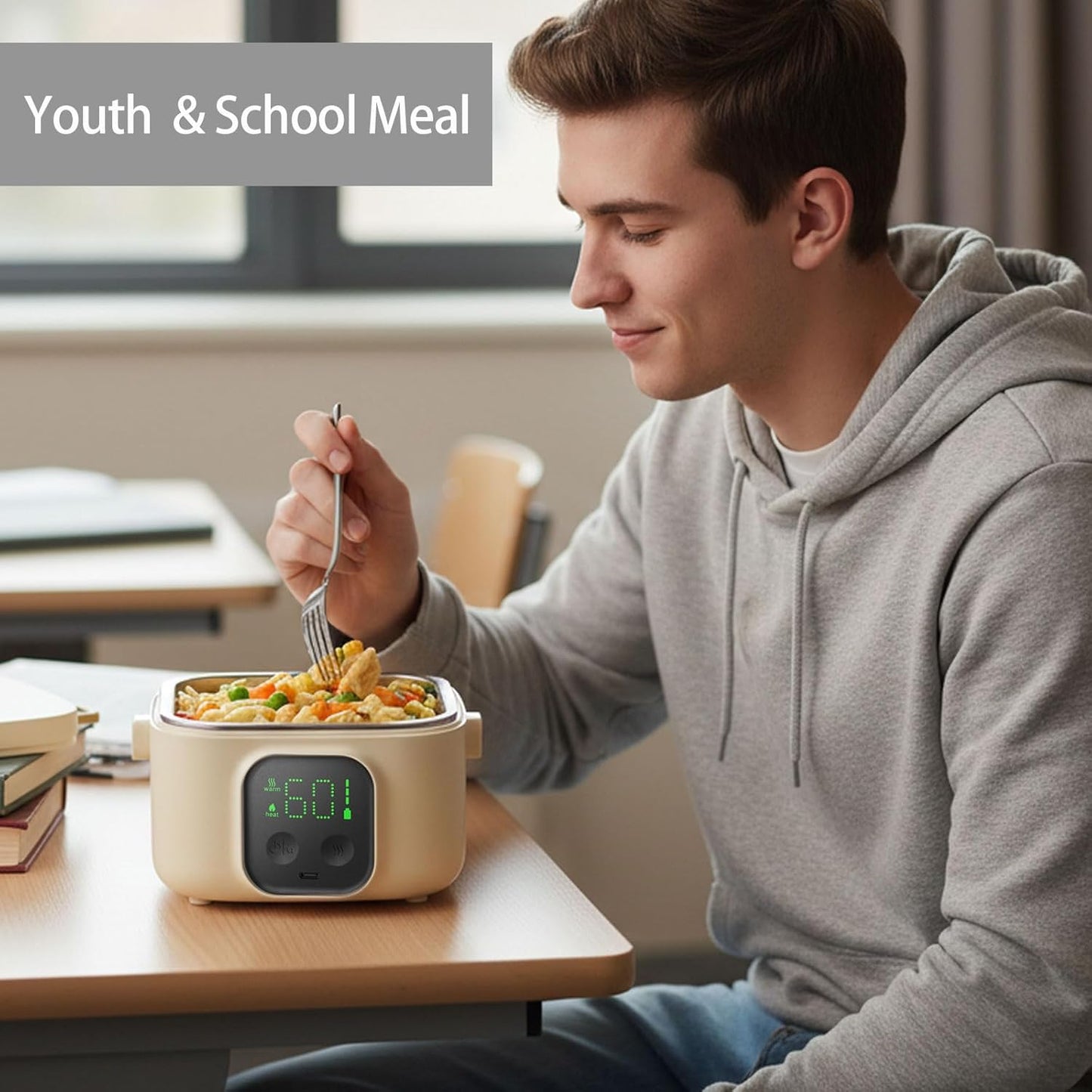 USB Rechargeable Lunch Box