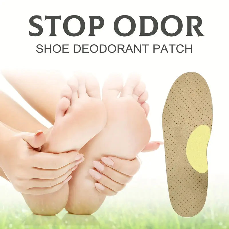 Ultra-Fresh Shoe Deodorant Stickers (10 Pcs)
