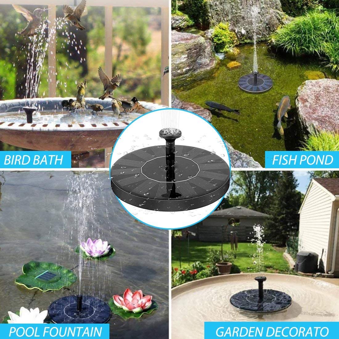 Mini Solar Water Fountain Pump