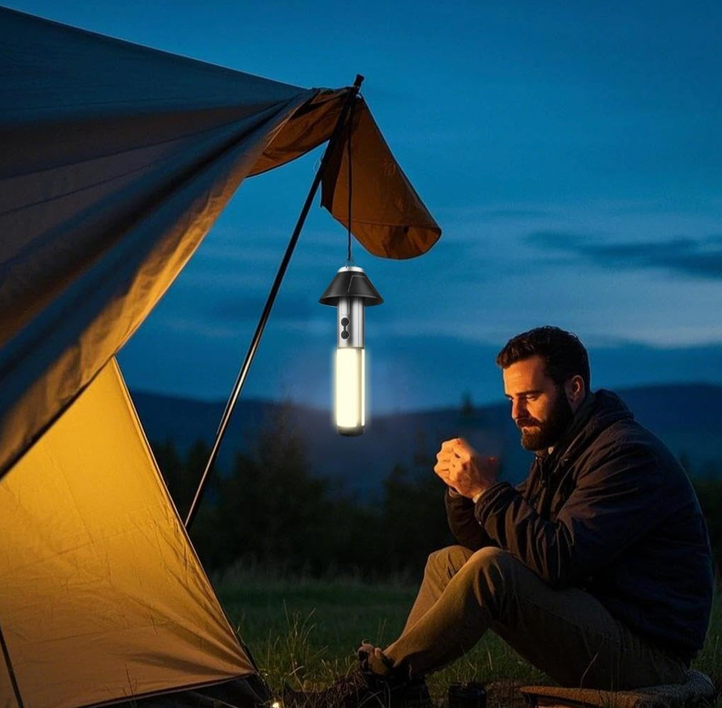 Rechargeable Expandable Camping Light Stand