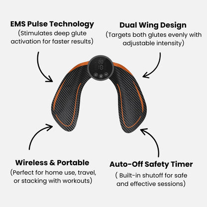 Smart EMS Hip & Glute Trainer Device