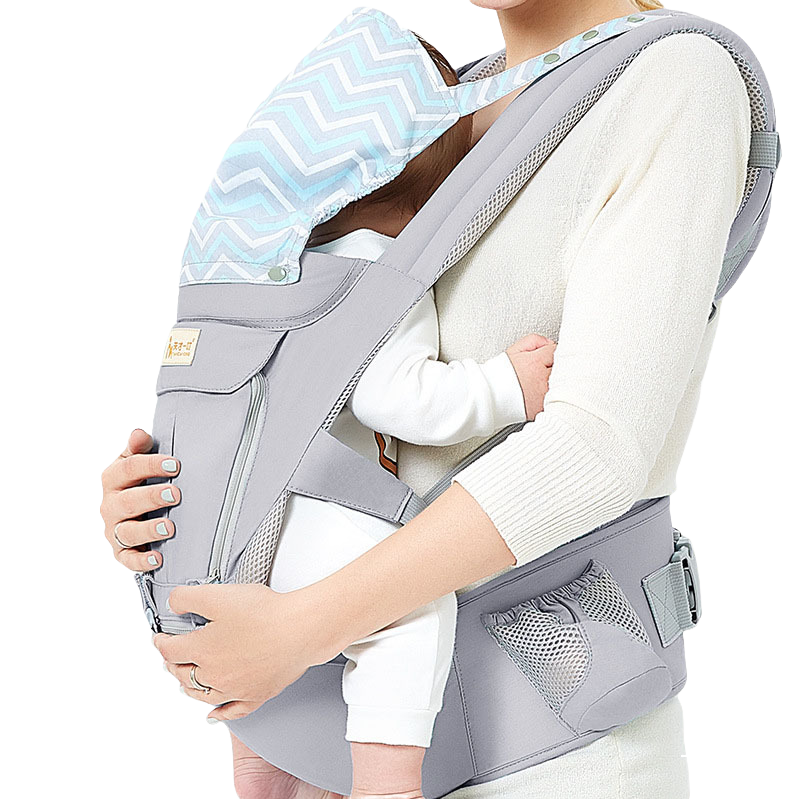 3-in-1 Baby Sling Carrier With Hip Cushion