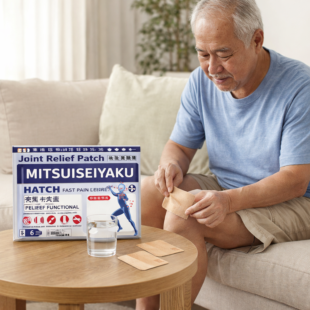 Japanese Style Muscle Relief Joint Relief Patch (Pack Of 6)