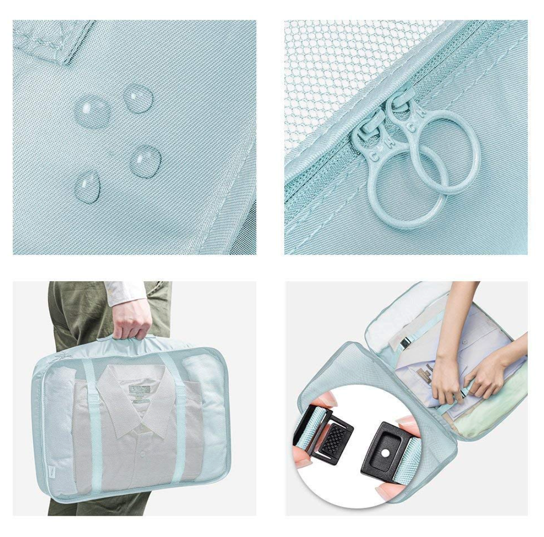7 Pcs Travel Organizer Set