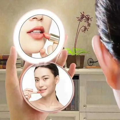 Handheld Pocket LED Mirror