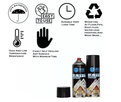Waterproof Rubber Paint Sealant Spray