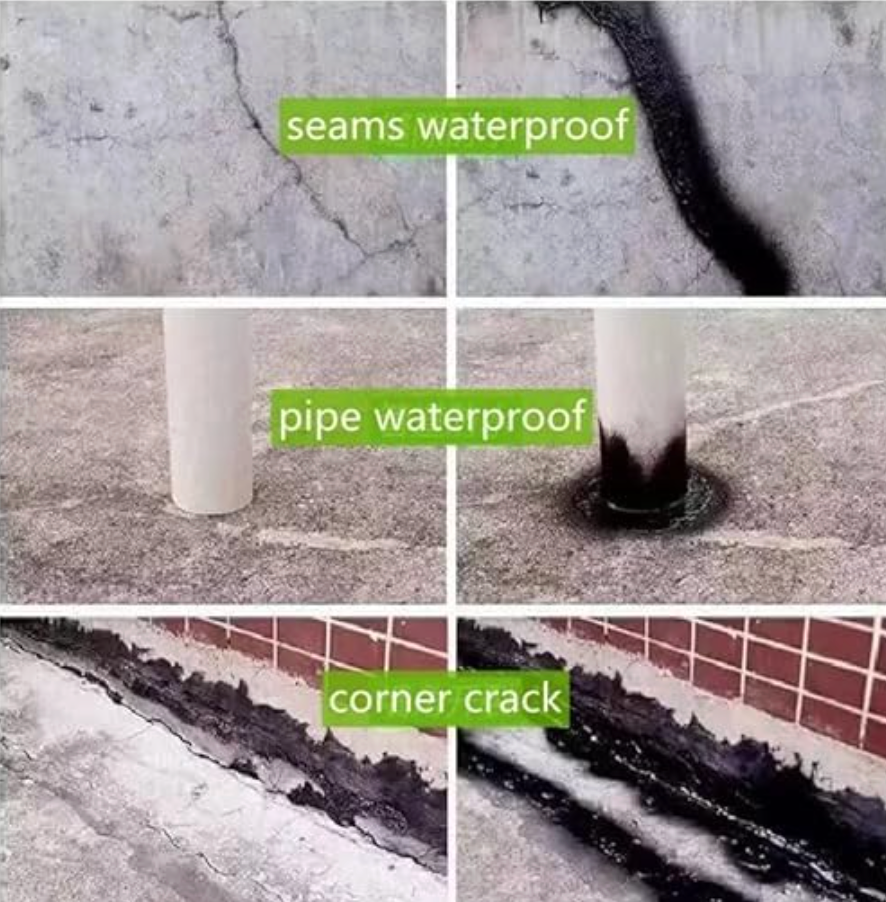 Waterproof Rubber Paint Sealant Spray