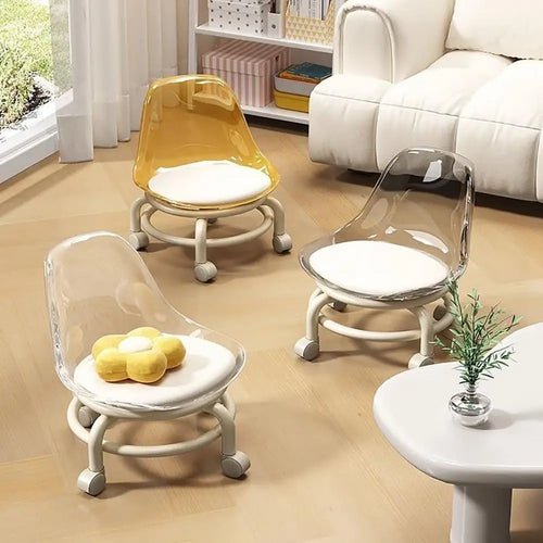 Acrylic 360° Rotating Mini Chair