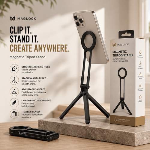 ABS Mini Tripod Pocket Cell Phone Stand