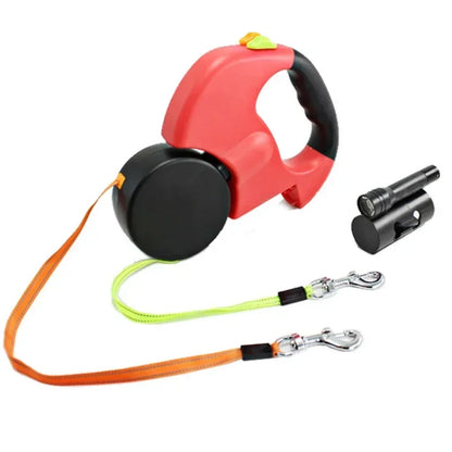 Double-Ended Retractable Leash
