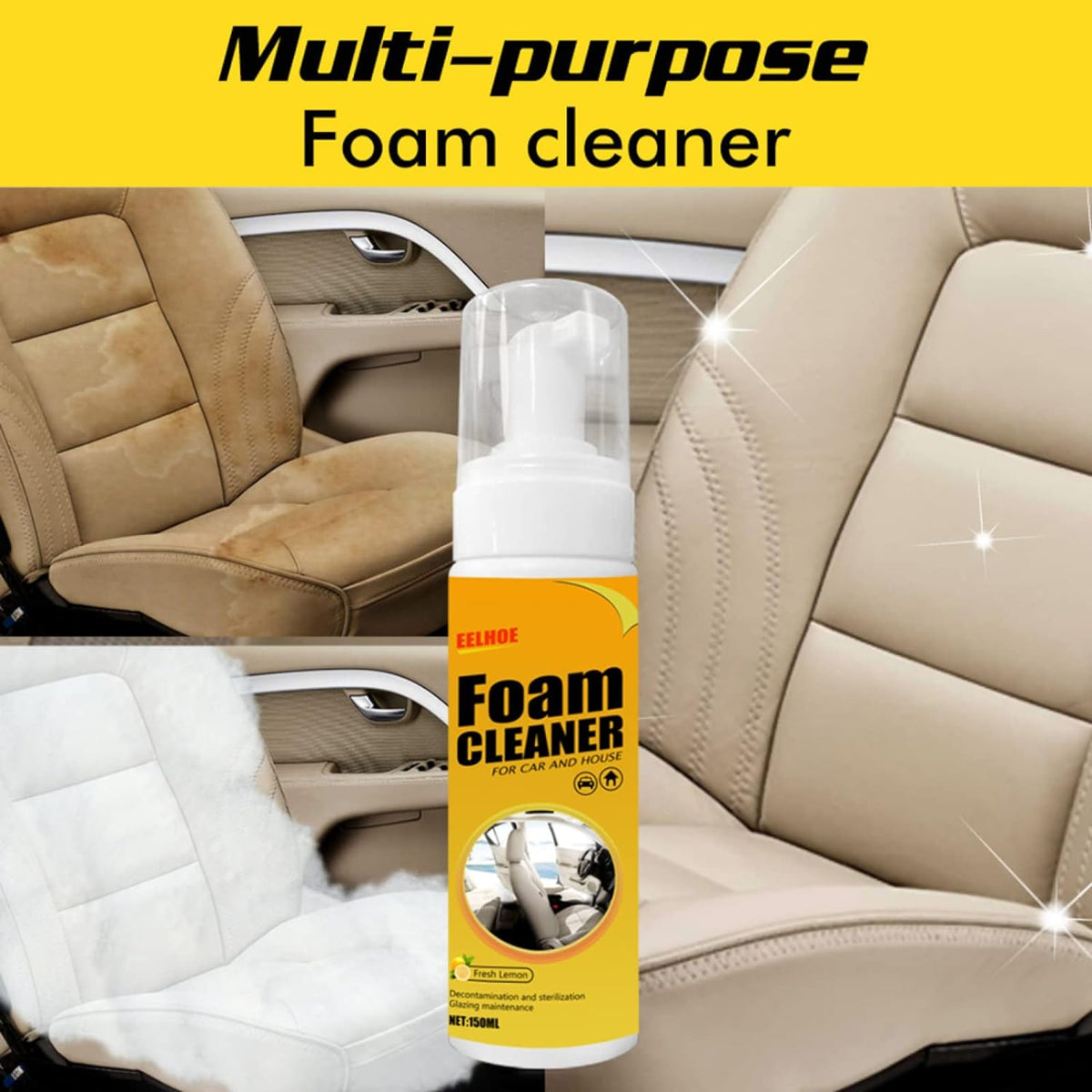 Multi-Purpose Foam Cleaner Spray