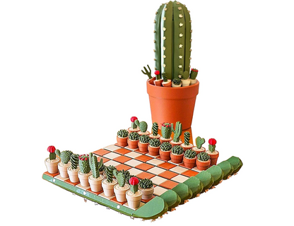 Cactus Potted Plant Chess