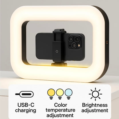 GlowPro™ LED Ring Light For Vlogging