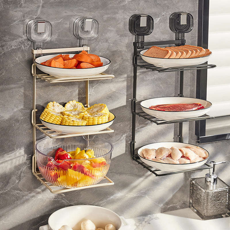 Wall Mounted Kitchenware Display Rack