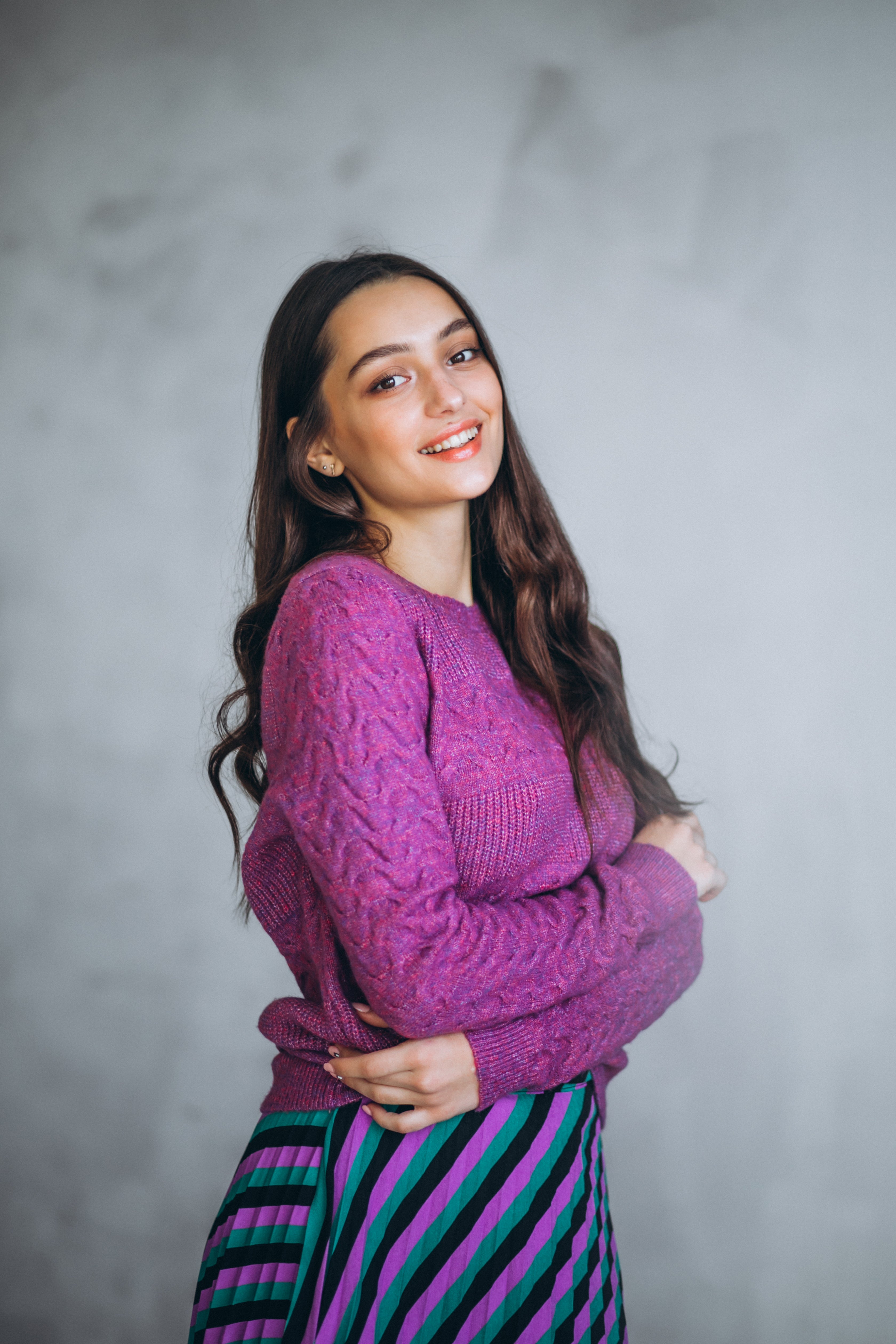 files/beautiful-woman-purple-sweater-skirt.jpg