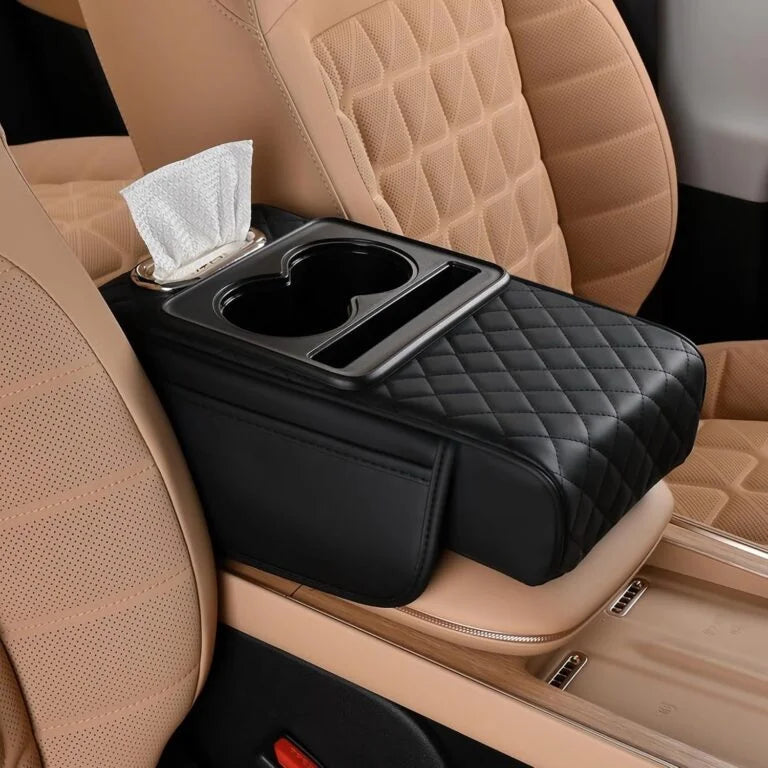 5-in-1 Car Armrest Console Cushion - Universal Fit