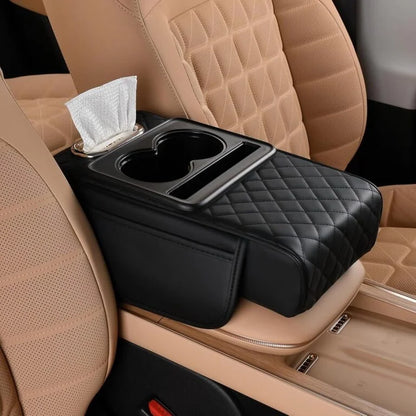 5-in-1 Car Armrest Console Cushion - Universal Fit