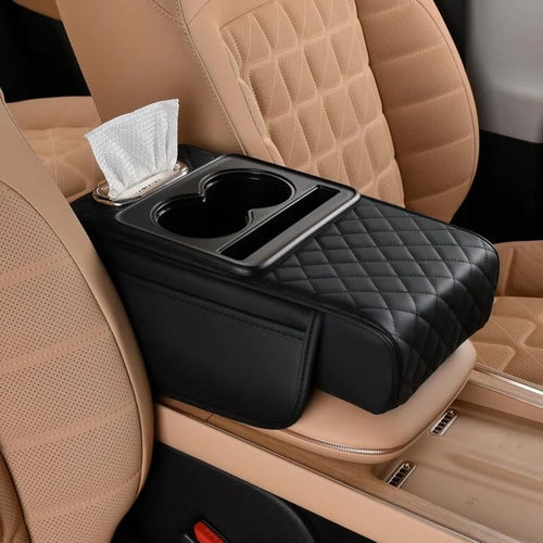 5-in-1 Car Armrest Console Cushion - Universal Fit