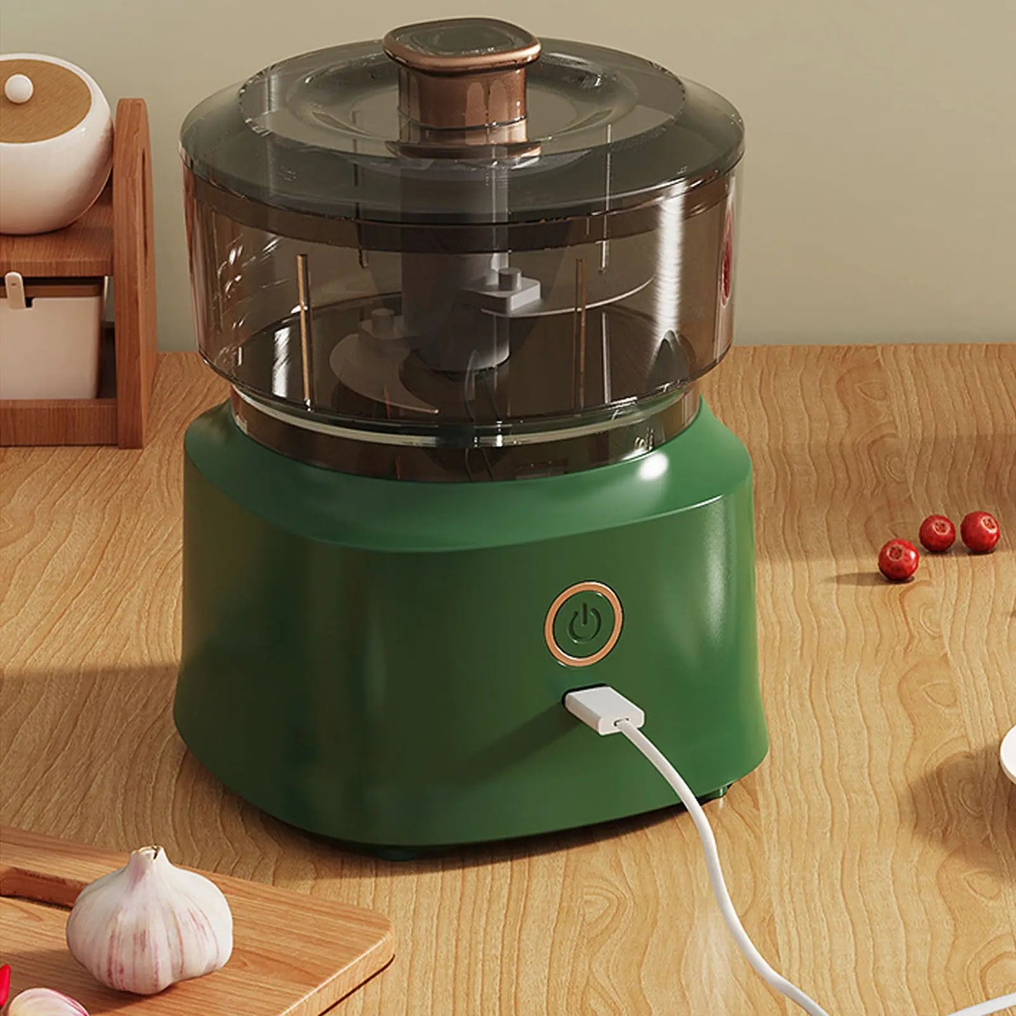 Electric Mini Portable Food Chopper & Grinder