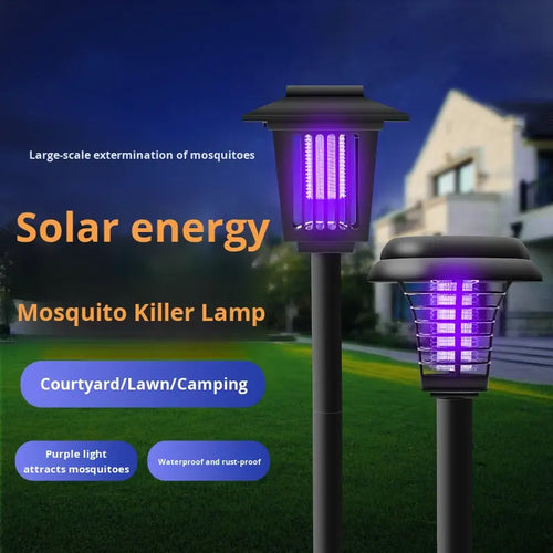 Solar Powered Mosquito Killer Lamp