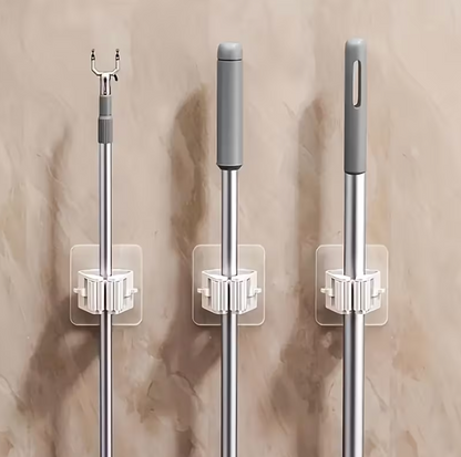Wall Mounted Mop Organizer