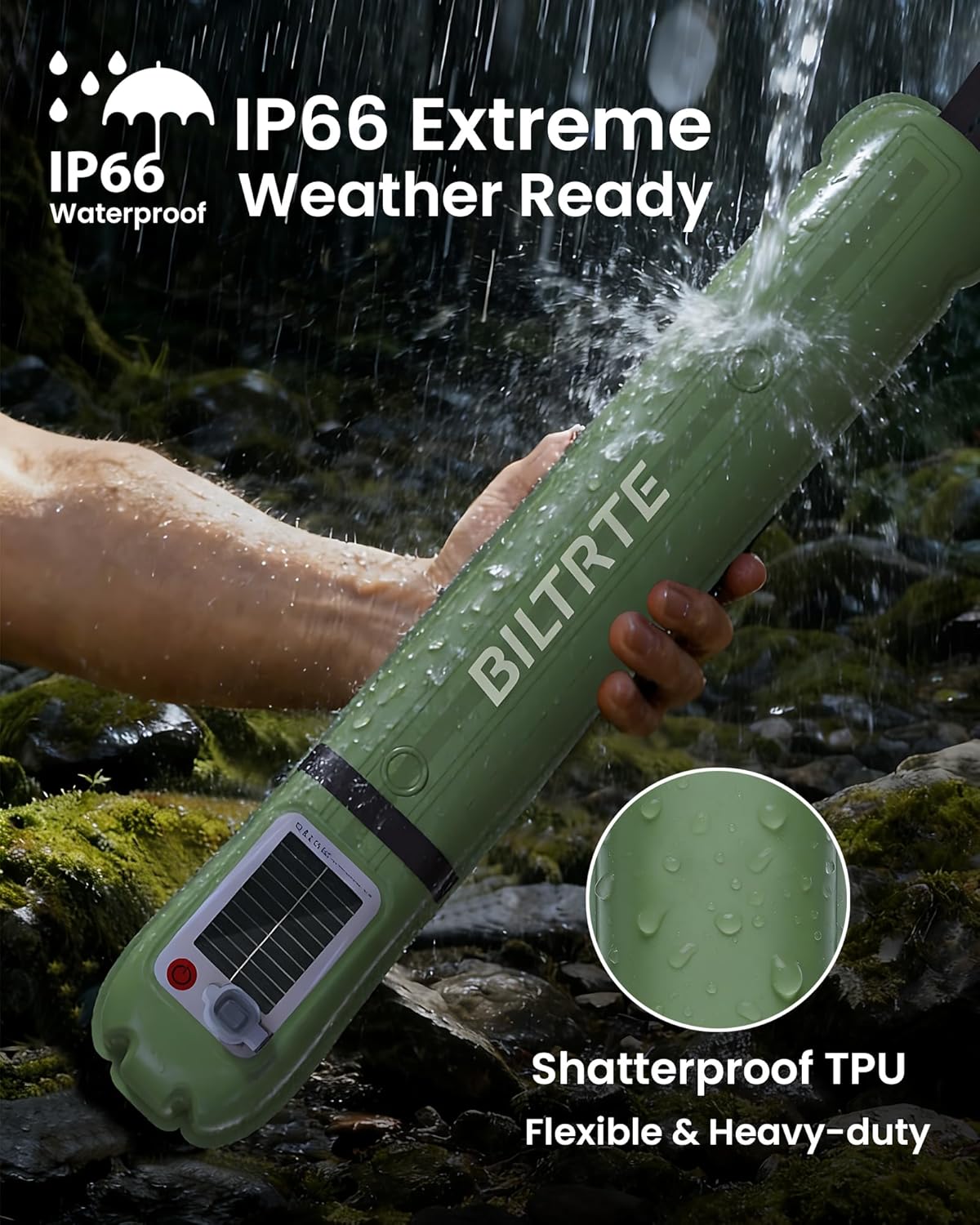 Inflatable Solar Camping Lantern