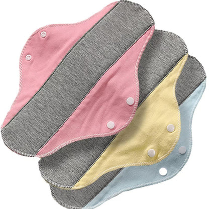 Reusable Rash Free Cotton Menstrual Pads (L)