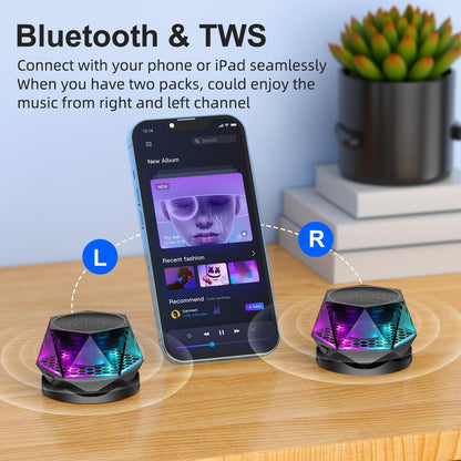 GlowMag™ Diamond Bluetooth Speakers