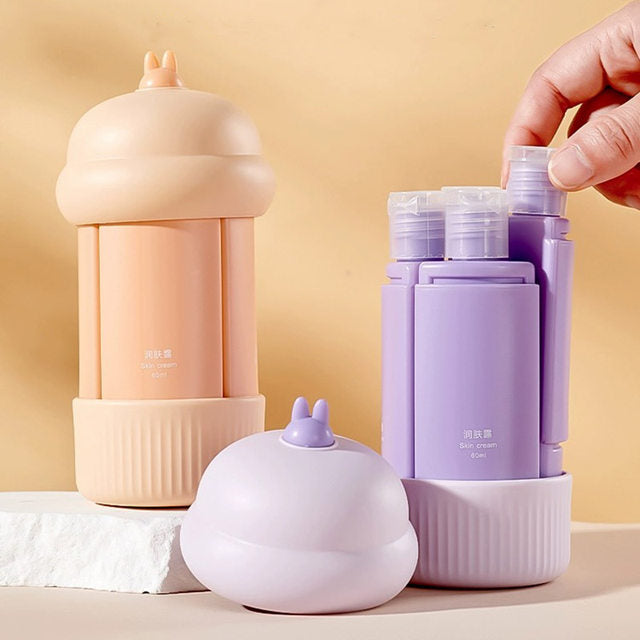 4-in-1 Refillable Containers