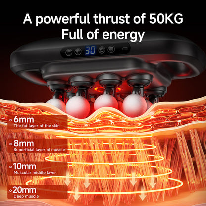 16 Head - Deep Tissue Body Muscle Massager
