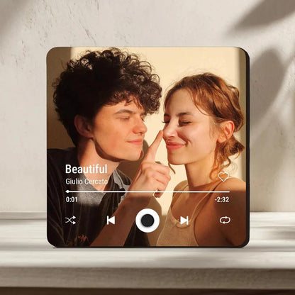 Acrylic Personalized Fridge Magnet Music Album Cover