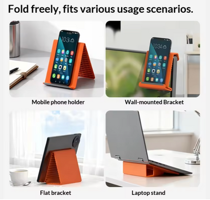 Flexible Folding Silicone Phone & Tab Holder