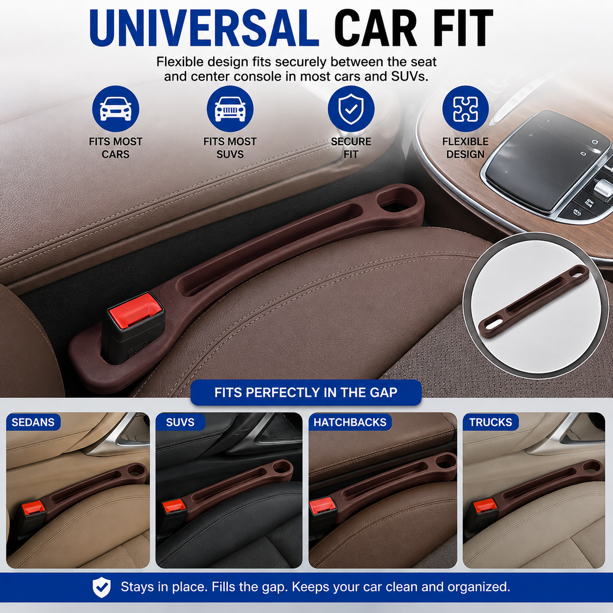Car Seat Side Organizer (2 Pieces)