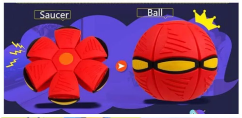 Flying Magic Saucer Ball