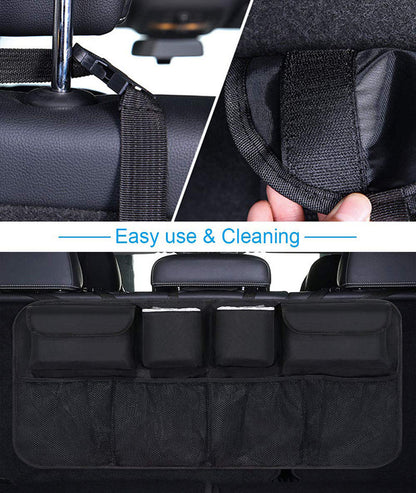 Car Back Seat Storage Organizer