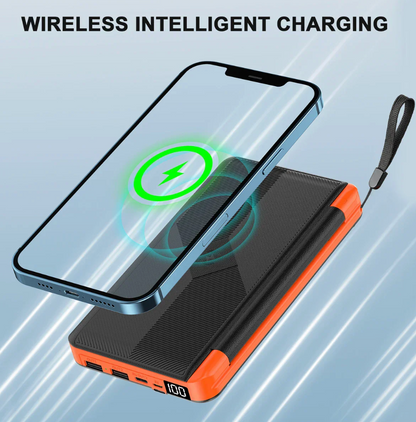 Multifunctional Foldable Solar Power Bank (10,000 mah)