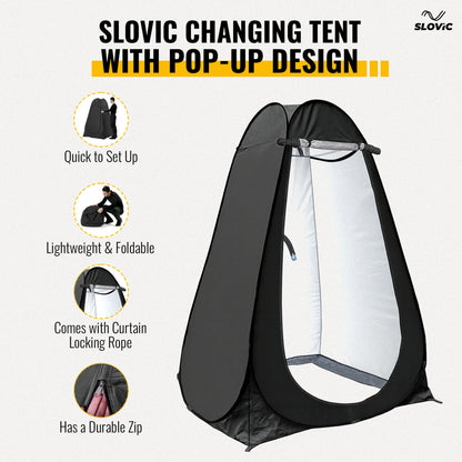 Portable Pop Up Privacy Tent For Travel