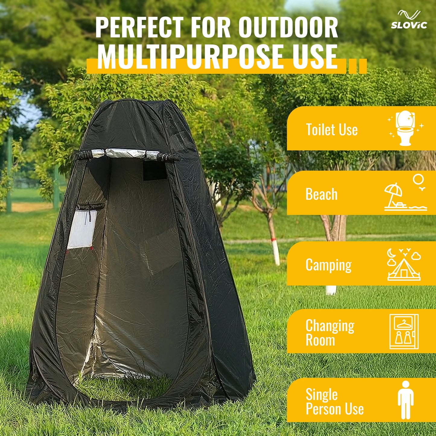Portable Pop Up Privacy Tent For Travel