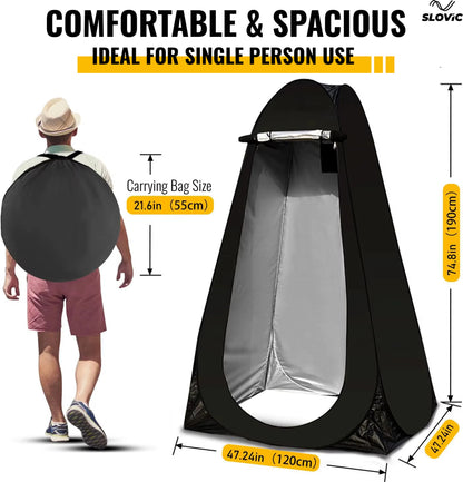 Portable Pop Up Privacy Tent For Travel