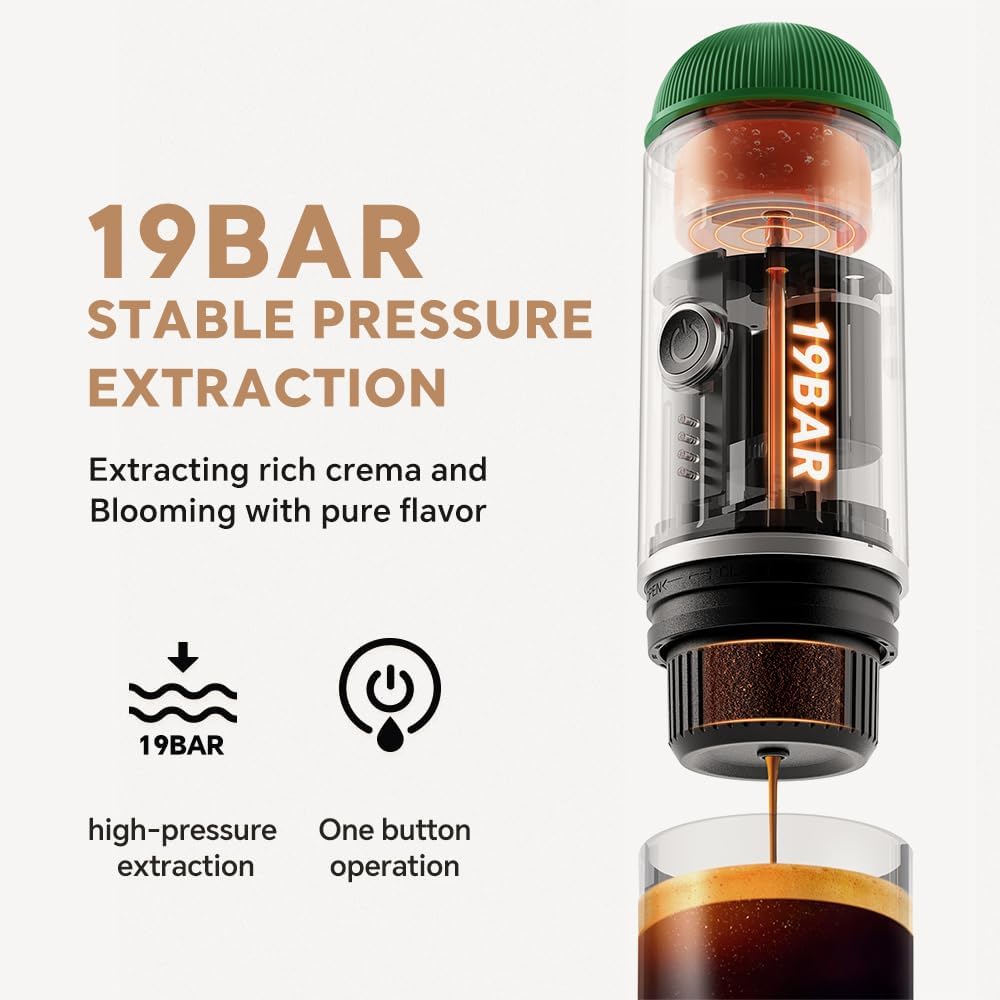 Portable Espresso Electric Coffee Maker