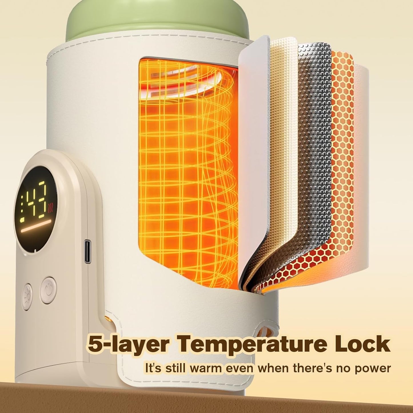 USB Rechargeable Baby Bottle Warmer