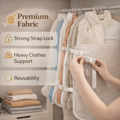 Hanging Wardrobe Space Saver Organizer