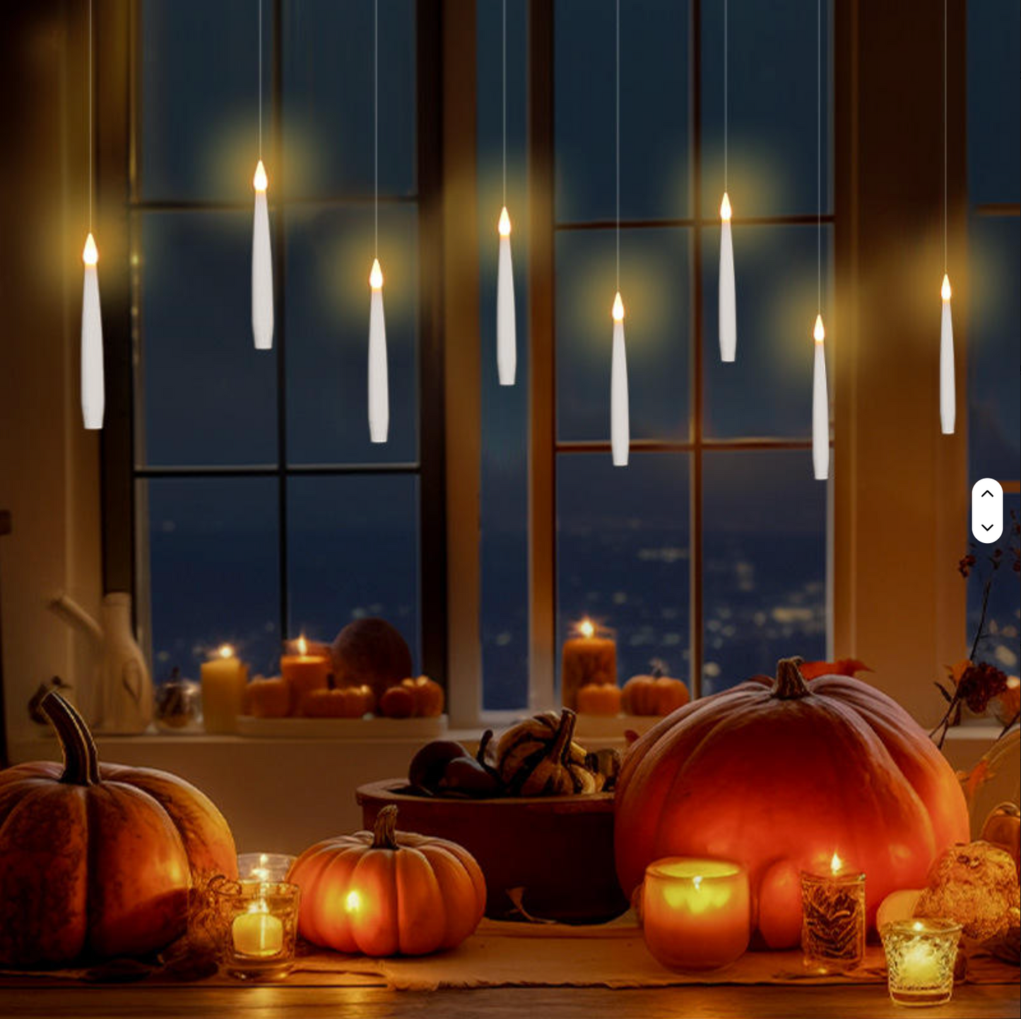 Floating Candles with Wand Remote