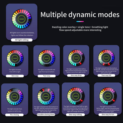 Multicolor AI Car Fragrance LED Rhythm Light